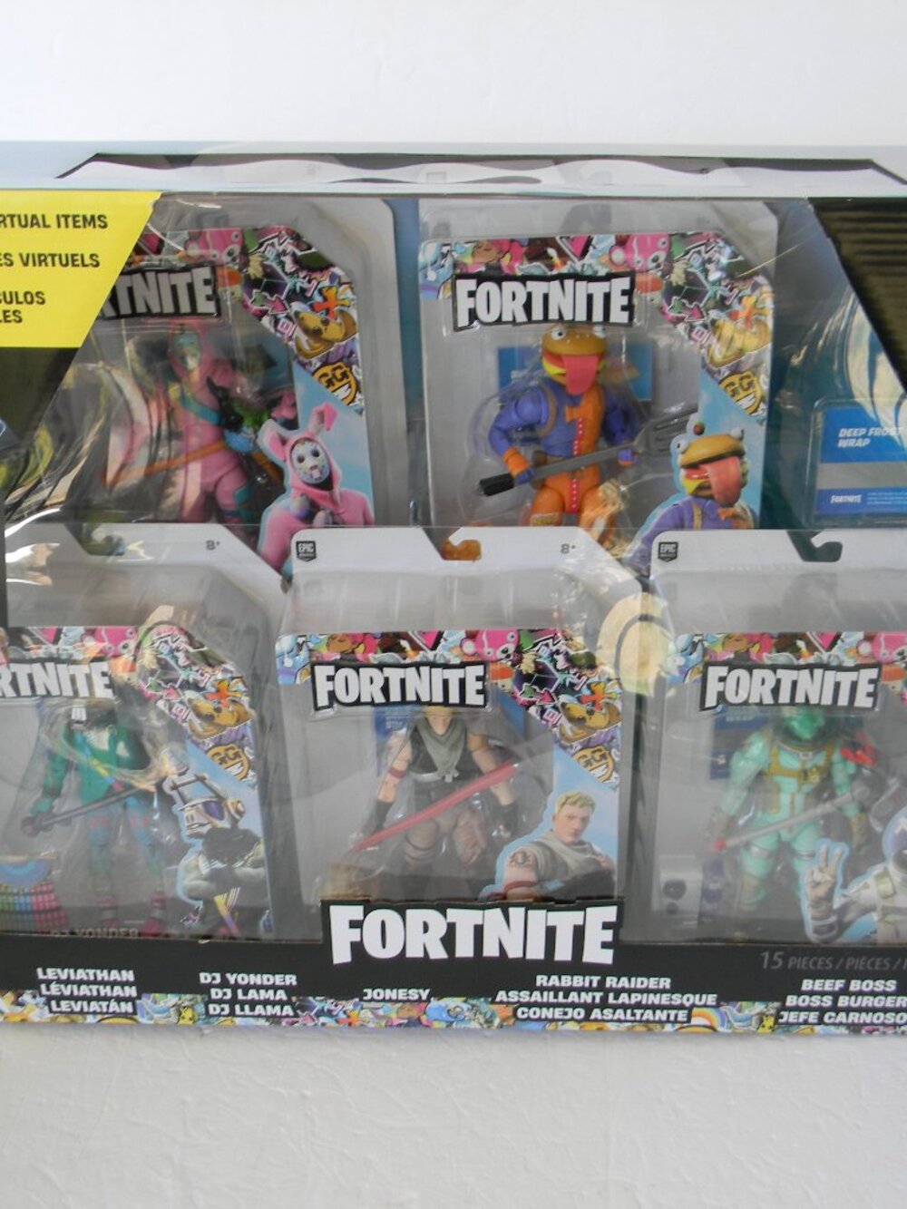 NEW Fortnite OG Legendary Series 6" Five Figure Pack w/ 6 Extra Codes
